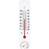 MAKRO - Teplomer/vlhkomer plast biely