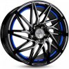 KESKIN Keskin Kt20 8X18 5X112 ET45 Black Painted Blue Inside 72.6