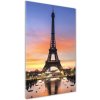Vertikálny fotoobraz na skle Eiffelová veža Paríž 50x100 cm