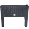 PROSPERPLAST RATO CASE HIGH Truhlík 80x33x65cm ratan antracit