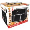 Beztuková fritéza Air Fryer Alpina 8 l 2x4 litre 1700 W čierna
