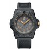Robustné Potápačské Pánske Hodinky LUMINOX XS.3508.GOLD (45 mm) – čierne karbónové puzdro čierny gumový remienok