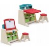 Krok 2 Set 2in1 Easel and Desk pre deti rohov