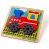 Bigjigs Toys Vkladacie puzzle Vláčik