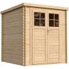 TIMBELA Drevený záhradný domček s kvalitnými uzamykateľnými dverami Š204xD204xV200 cm 3,53 m2 - Timbela M309F