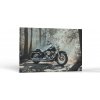 Motorky Harley Davidson na lesnej ceste | Obrazy Vintessia Rozmery obdĺžnik: 20x30