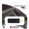 Kingston USB flash disk, USB 3.0, 128GB, DataTraveler Exodia, čierny, DTX/128GB, USB A, s krytkou