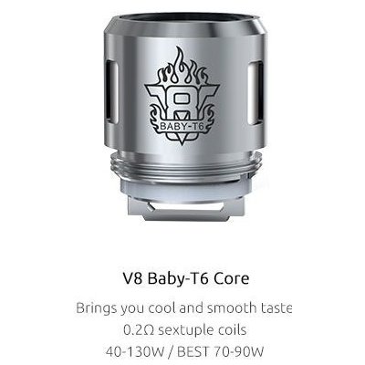 SMOK žhaviaca hlava TFV8 Baby T6 kanthal 0,2ohm