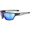 Športové okuliare Uvex Sportstyle 806 Black Matt/Mir.Blue (S5330872214)