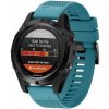 BStrap Silicone Acton remienok na Garmin Fenix 5 / 6 / 6 Pro / 7 / 8 47mm / E, dark teal (SGA001C08)