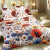 Darymex SATÉNOVÉ OBLIEČKY SATINLOVE PREMIUM 200X220 CM, 2KS 70X80 CM KVETY