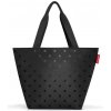 Reisenthel Shopper M Glossy dots black 15 L REISENTHEL-ZS7075