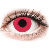 Gelflex CRAZY LENS - Solid Red - nedioptrické jednodenné 2 šošovky
