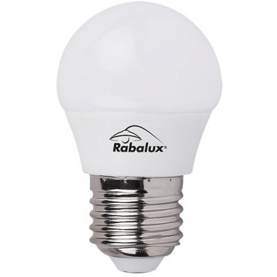 Rabalux LED žiarovka, G45, E27, 5W, teplá biela