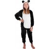 Plyšový overal Kigurumi - vzor panda - 125-140 cm