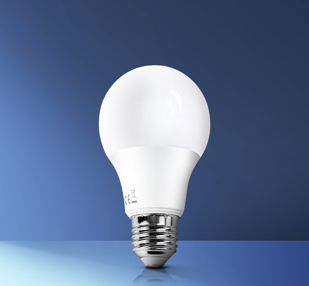 Aigostar LED žiarovka so senzorom A60 E27 8W studená biela