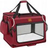 Tresko Prepravka pre psov a mačky 83x58x58 cm Červená