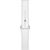 A-NIS AS1606.09-20 - Silikónový remienok na hodinky 20 mm biely