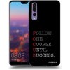 Picasee silikónový čierny obal pre Huawei P20 Pro - Focus