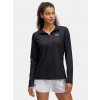 Dámske tričko Under Armour Tech Rib 1/2 Zip Čierna XL