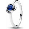 PANDORA prsten Modrý kruh věčnosti 54 192993C09-54