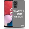 Púzdro Picasee silikónové Samsung Galaxy A13 A135 4G - Vlastný design/motiv čierne