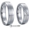 Steel Wedding Snubné prstene chirurgická ocel SSPL002