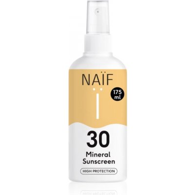 Naif Sun Mineral Sunscreen SPF 30 ochranný sprej na opaľovanie SPF 30 175 ml