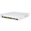 Cisco switch CBS250-8P-E-2G (8xGbE,2xGbE/SFP combo,8xPoE+,60W,fanless) - REFRESH CBS250-8P-E-2G-EU-RF