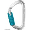 EDELRID Pure Triple III karabína, strieborná