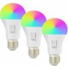 Immax 07712C NEO LITE žiarovka LED E27 A60 9W/806lm 2700-6500K RGB, biela, 3-set