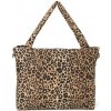 STUDIO NOOS - Cotton DIAPER BAG - prebaľovacia taška Brown Leopard