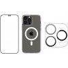 3PACK - Hydrogel + Crystal Air kryt s MagSafe + ochranné sklíčko kamery pre iPhone 13 Pro Max