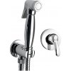 SAPHO - Podomietková batéria se Stop bidetovou spŕškou Retro, chróm KI41C-01