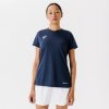 KIPSTA Dámsky futbalový dres Viralto+ tmavomodrý 2XS