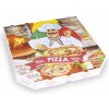 Krabica na pizzu z vlnitej lepenky 30 x 30 x 3 cm [100 ks]
