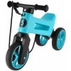 Odrážedlo FUNNY WHEELS Rider SuperSport tyrkys 2v1+popruh, výš. sedla 28/30cm nos. 25kg 18m+ v sáčku
