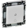 Legrand Slovensko, s.r.o. Valena Life - 752176 - Tlačidlo s prep. kont., orientač. osv., symbol zvon., IP44 - Biela