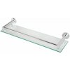 Sklenená polica do kúpeľne, 50 x 3 x 14 cm