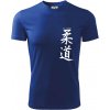 Judo nápis japan - Pánske tričko Fantasy športové - 2XL ( Kráľovská modrá )