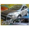 Deflektory - protiprievanové plexi Ford Kuga II 5D 2013 - 2019 (+ zadné)