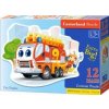 Puzzle Castorland - Hasičské auto MAXI 12 dielikov