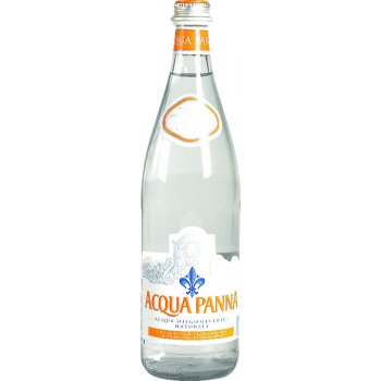 ACQUA PANNA NEPERLIVÁ MINERÁLNA VODA 750 ml SKLO