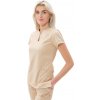 Perlička® Zdravotnícka košeľa LILI SATTÉ Cappuccino Veľkosť: 34, Farba: Cappucino