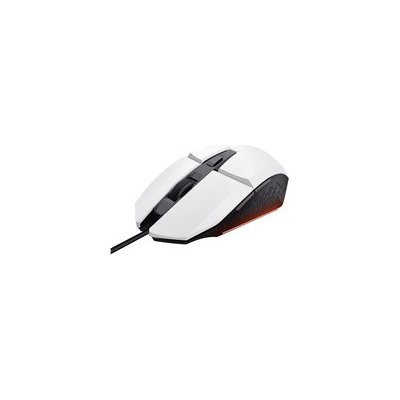 TRUST myš GXT 109W FELOX Gaming Mouse, optická, USB, bílá 25066