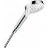 Hansgrohe Crometta, ručná sprcha 1jet, biela/chrómová, HAN-26331400