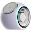 AppleMix Stojan 3v1 / bezdrôtová Qi nabíjačka KUULAA pre Apple iPhone / Watch / AirPods - podpora MagSafe - fialová