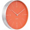 Designové nástěnné hodiny 5682OR Karlsson 28cm