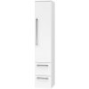 EBS Pure Vysoká skrinka 163x33 cm, biela, pravá