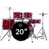 Mapex Comet CM5044FTC bicia sada s činelmi Farba bicej sady: Infra Red (Infra červená)